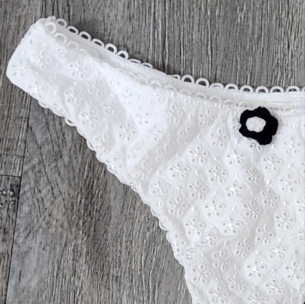 New!For Love and Lemons Lilith‎ Thong  Swim Bottom